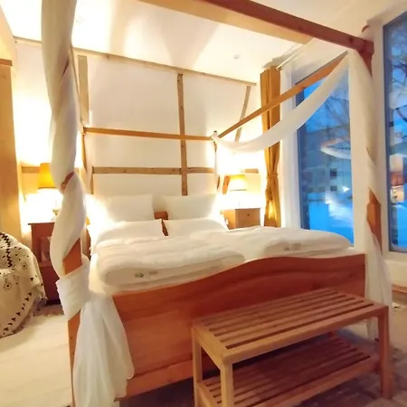 아파트 Ferienhaus- Gruppenunterkunft Mit Festsaal, Fruehstueck, Halbpension Extra Buchbar 상트안드레스베르크